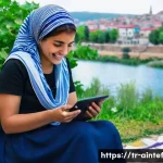 Home 22 AI 테라피의 접근성과 형평성 - Bridging the Digital Divide for Accessible Therapy**
"A vibrant and hopeful image depicting the int...