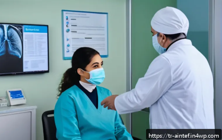 AI 치료법의 윤리적 기준 설정 - A professional hospital scene in modern Turkey showing a female doctor of Middle Eastern descent wea...